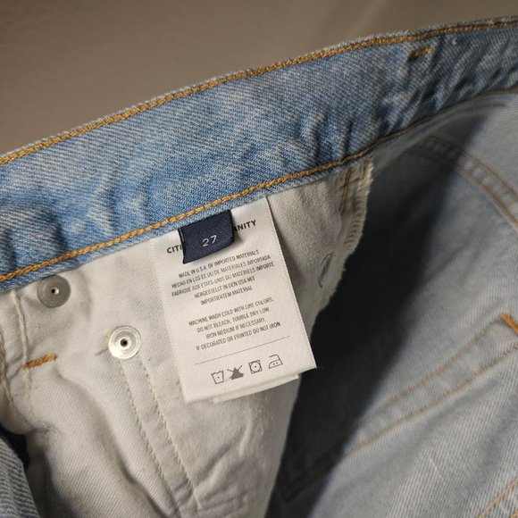 Citizens of Humanity Sz 27 Frieda Shorts - Organic Cotton - Picture 5 of 6